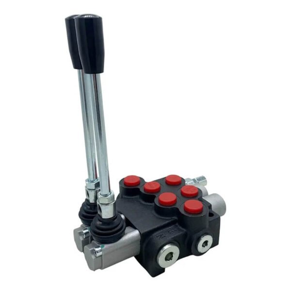 Comando Hidráulico 45 litros com 2 Alavancas centro mola-2